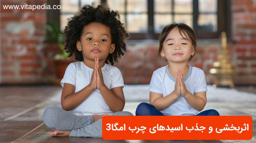 اثربخشی و جذب اسیدهای چرب امگا3